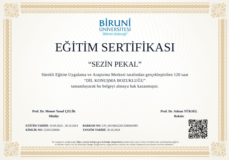 Dil ve Konuşma Bozukluğu